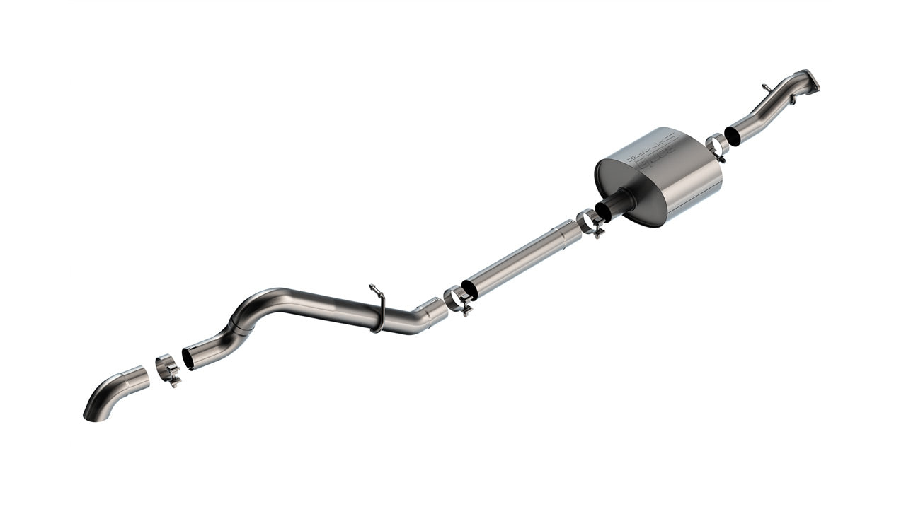 Borla 21-25 Ford Bronco 2.7L 2DR/4DR T-304 Stainless Steel Cat-Back S-Type Exhaust