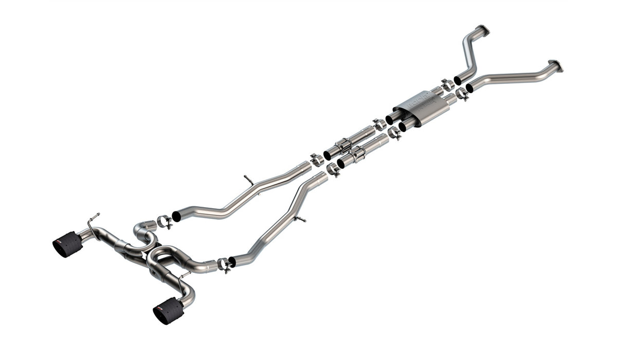 Borla 23-24 Nissan Z 2.5in ATAK Cat Back Exhaust 4.5in Tip