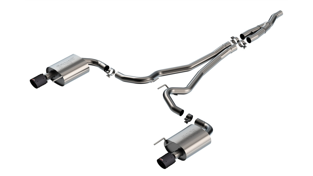 Borla 2024 Ford Mustang 2.3L Ecoboost 2.50 S-TYPE CFBA Catback Exhaust