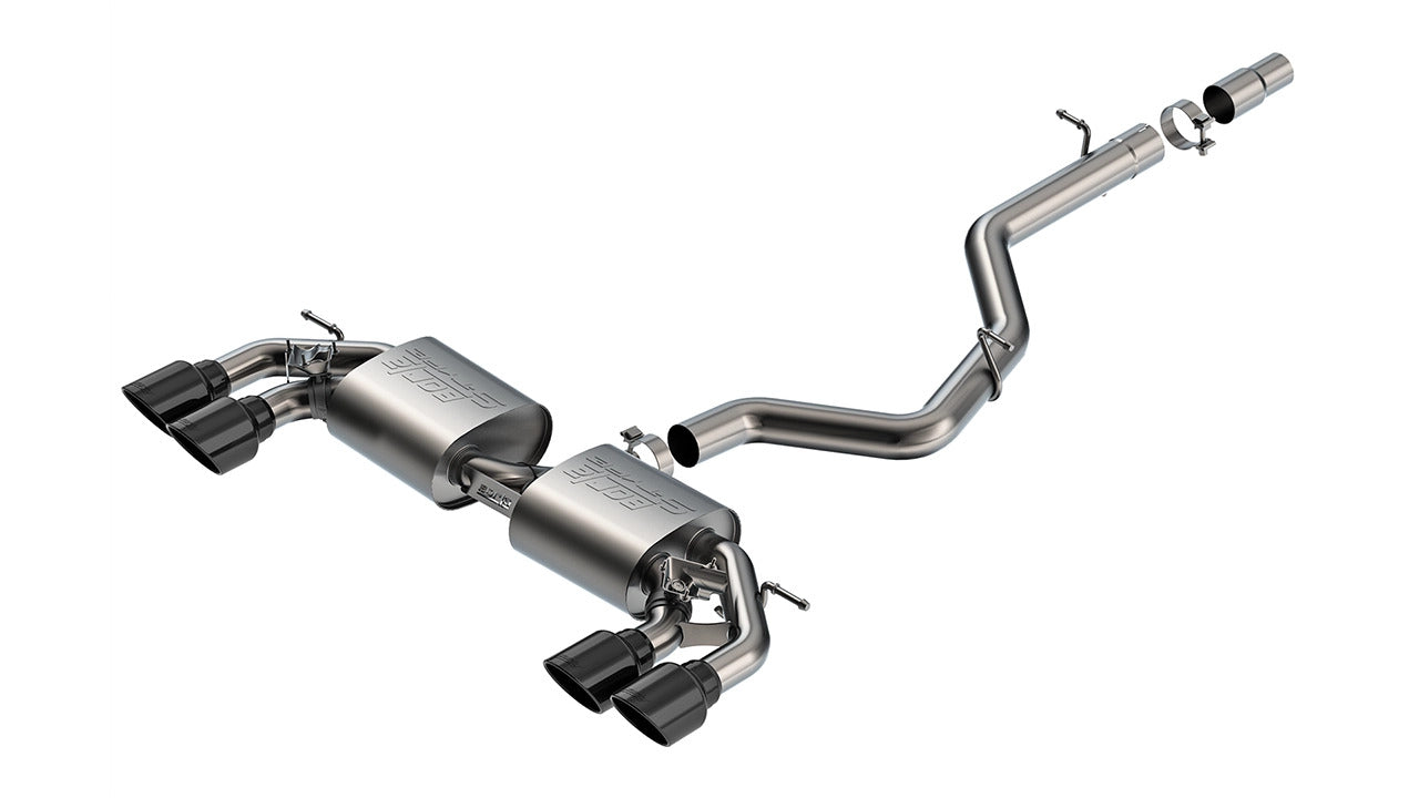 Borla 22-25 Volkswagen Golf R S-type Cat-Back Exhaust