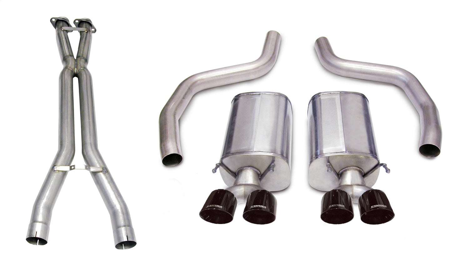 COR X-Pipe - 14164CB1BLK