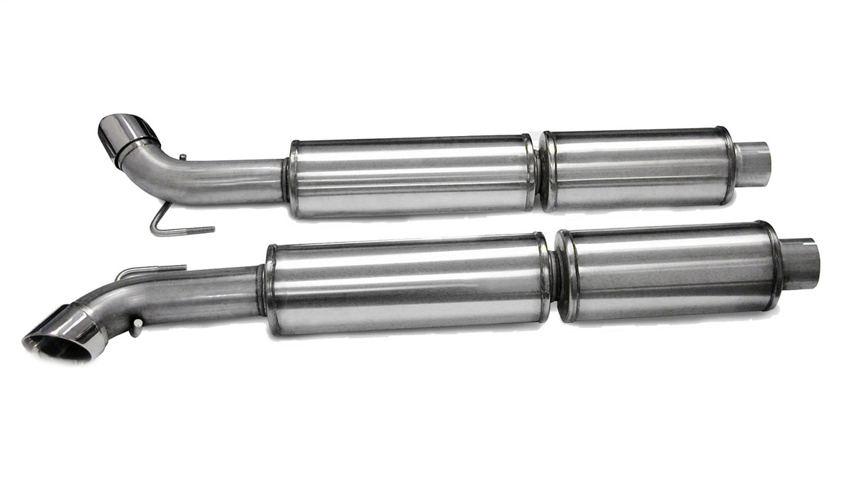 Corsa 2003-06 Dodge Viper 8.3L Polished Sport Cat-Back Exhaust (3in Inlet for Use w/ Hi-Flow Conv.) - 14174