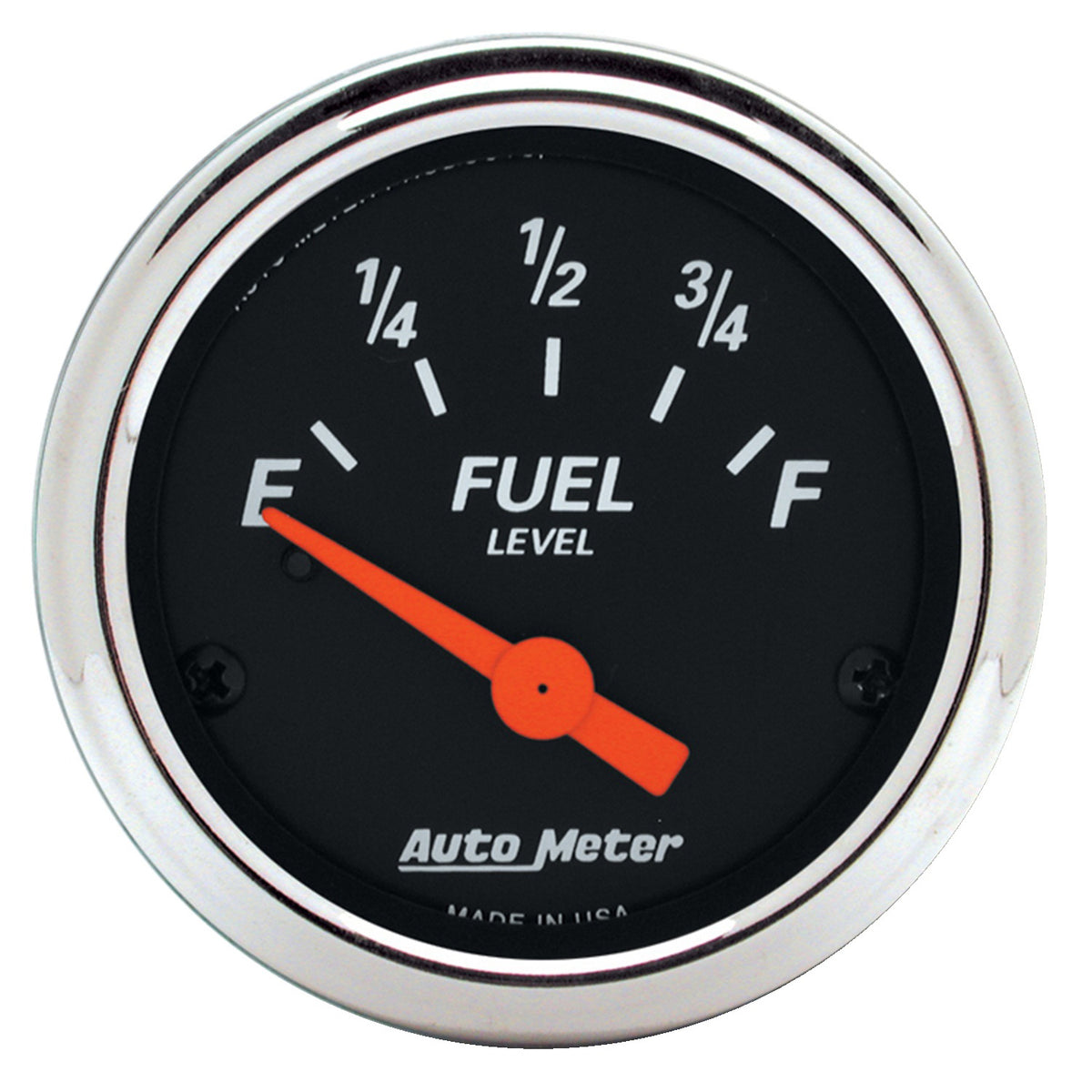 Autometer Designer Black 69-76 Nova Dash Kit 6pc Tach / MPH / Fuel / Oil / WTMP / Volt - 7024-DB