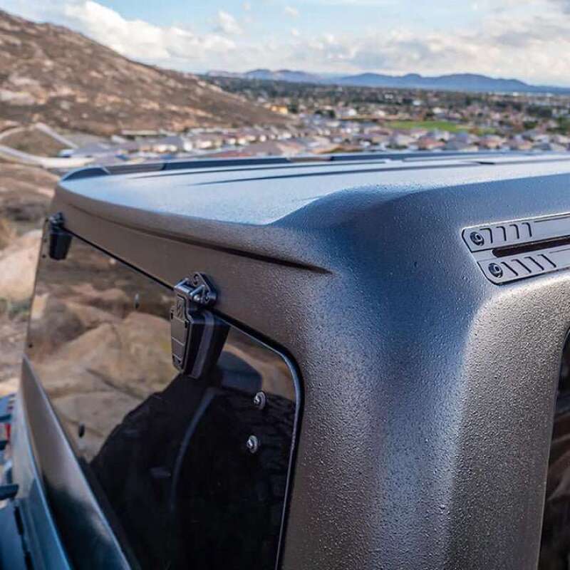 Turn Offroad 2021+ Ford Bronco Hard Top (4 Door) Black/Black Foam Headliner/Wiper & Defrost - HTBR-M4HL01WD