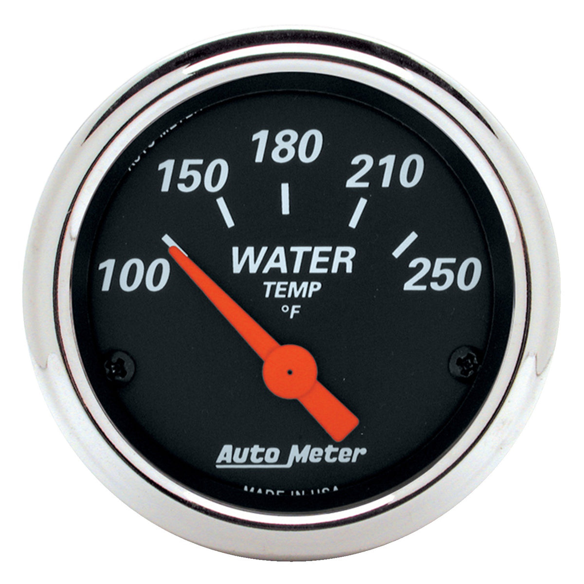 Autometer Designer Black 69-76 Nova Dash Kit 6pc Tach / MPH / Fuel / Oil / WTMP / Volt - 7024-DB