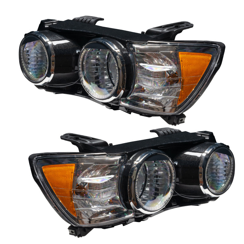 Oracle 12-15 Chevy Sonic Pre-Assembled SMD Headlights - ColorSHIFT w/ Simple Controller SEE WARRANTY - 8104-504