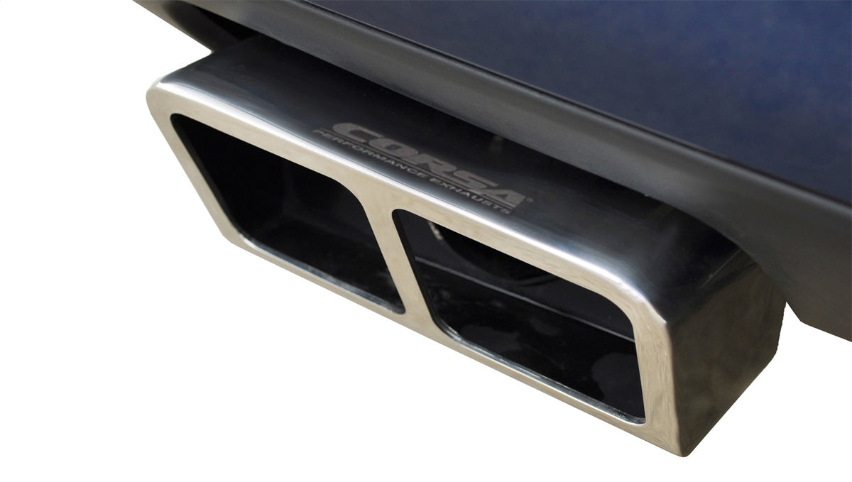 Corsa 2014-2014 Dodge Challenger SRT-8 6.4L V8 Manual Polished Xtreme Cat-Back Exhaust - 14424