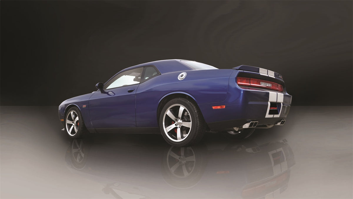 Corsa 2014-2014 Dodge Challenger SRT-8 6.4L V8 Auto Polished Xtreme Cat-Back Exhaust - 14427