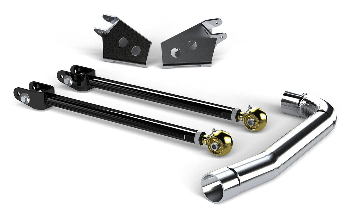 Teraflex TJ LCG Long Arm & Bracket Kit-frontupper