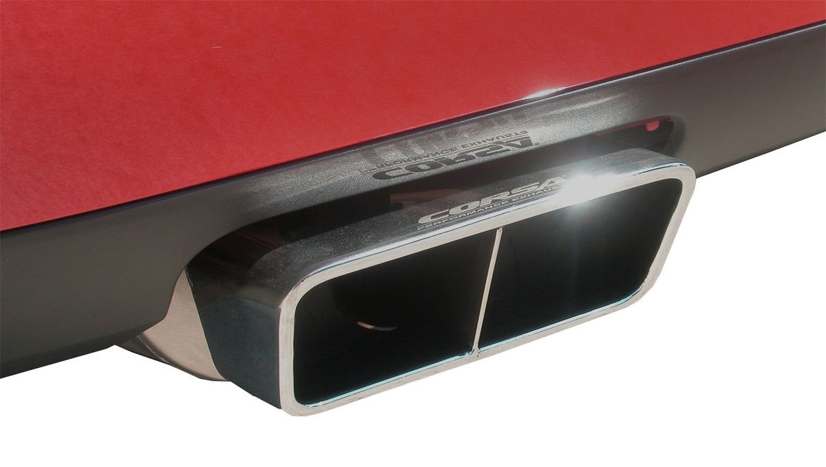 Corsa 2009-2010 Dodge Challenger R/T 5.7L V8 Manual Polished Xtreme Cat-Back Exhaust - 14437