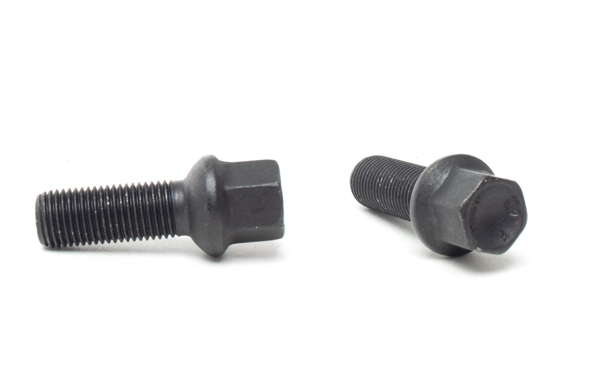 H&R Wheel Bolts Type 14 X 1.5 Length 31mm Type Merc Ball R14 17mm Head - Black - 1453102SW