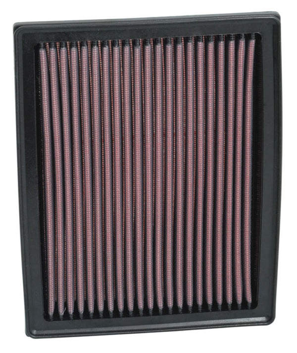 K&N Replacement Air Filter MERCEDES BENZ A150 1.5L-L4; 2006 - 33-2914 by K&N Engineering - front view