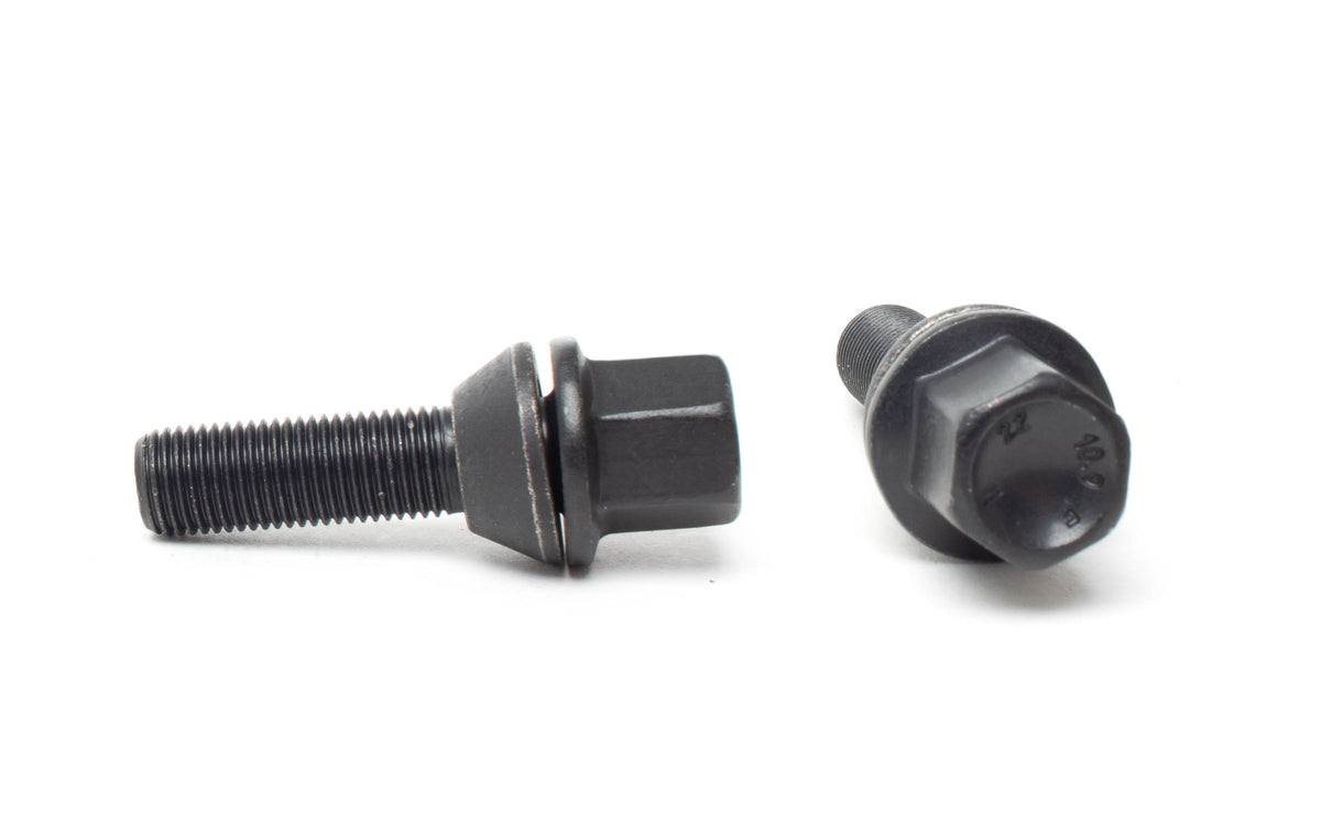 H&R Wheel Bolts Type 14 X 1.25 Length 43mm Type Tapered Head 17mm - Black - 14254308SW