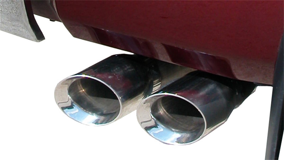 Corsa 2009-2010 Toyota Tundra Double Cab/Crew Max 5.7L V8 Polished Sport Cat-Back Exhaust - 14572