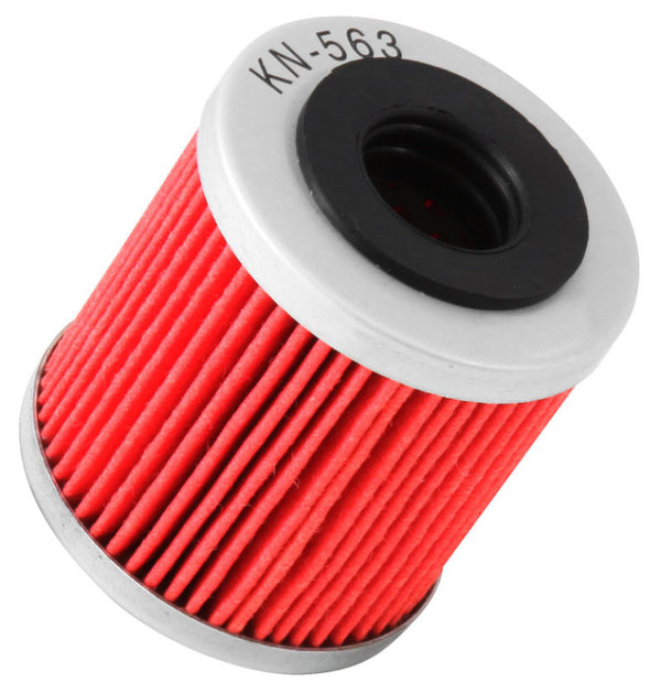 K&N Aprilia / Derbi / Husqvarna / Piaggio 1.781in OD x 0.625in ID x 1.844in H Oil Filter - KN-563 for 2006-2012 Aprilia RXV 4