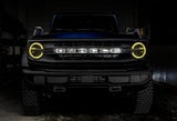 Clearance - Oracle 2021 Ford Bronco DRL Upgrade w- Halo Kit - ColorSHIFT w- BC1 Controller