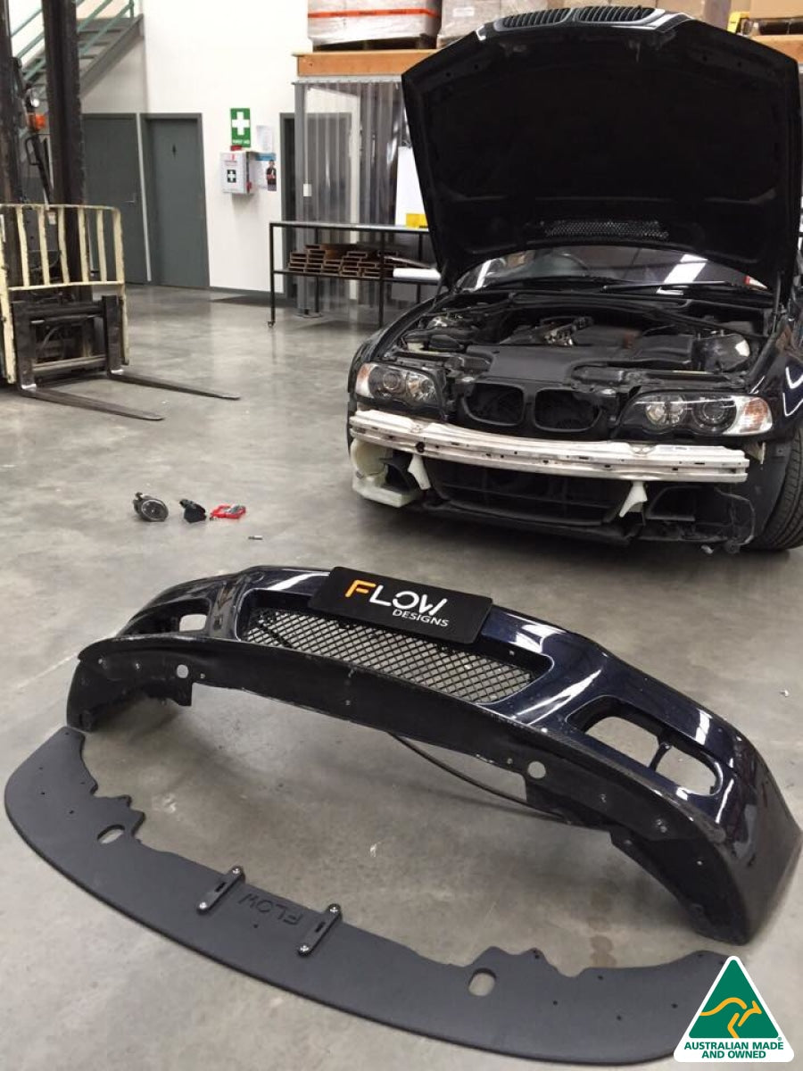 Flow Designs - BMW E46 M3 Front Splitter v2