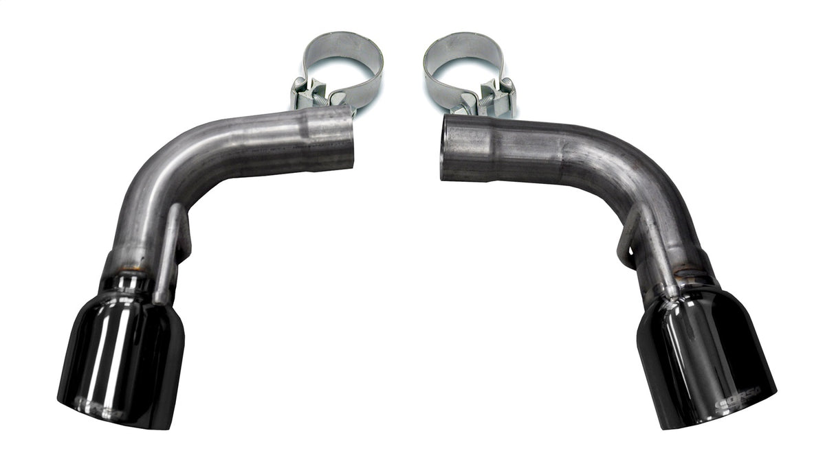 Corsa 2016-24 Chevy Camaro SS 2.75in Inlet / 4.5in Outlet Black PVD Tip Kit (For Corsa ExhaustOnly) - 14775BLK