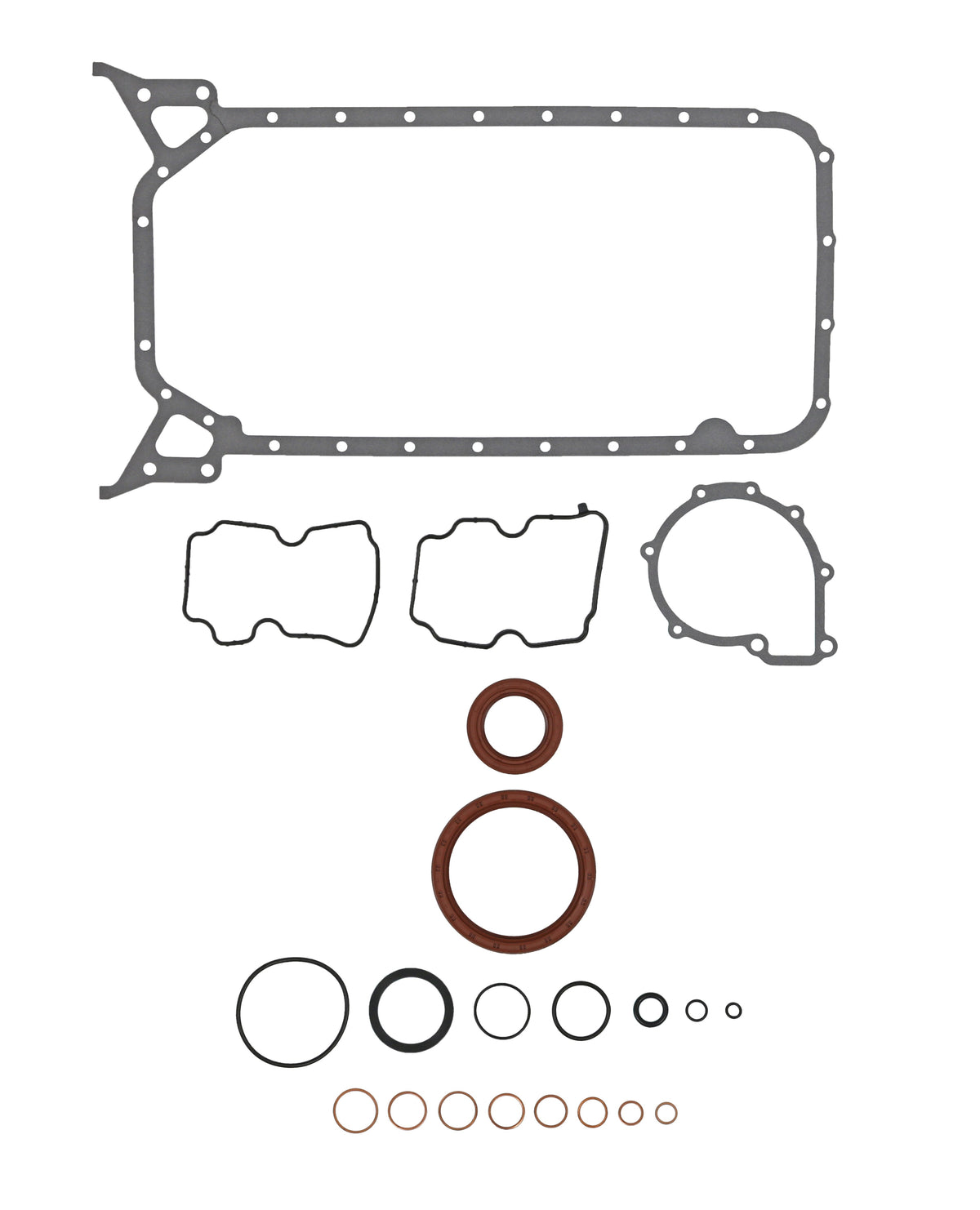 Fel-Pro Mercedes-Benz SLK230 CS 26349 Engine Conversion Gasket Set - CS26349 for 1994-2002 Mercedes Benz-C-Class - front view