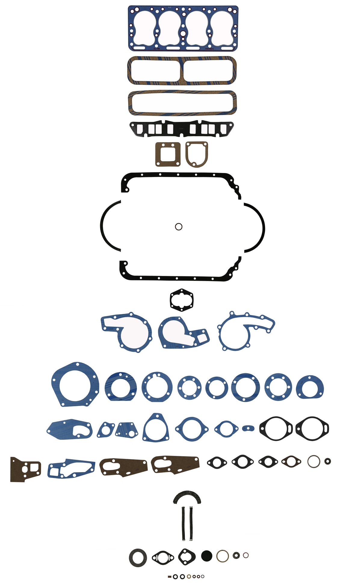 Fel-Pro FS 7183 PT Engine Gasket Set - FS7183PT - front view