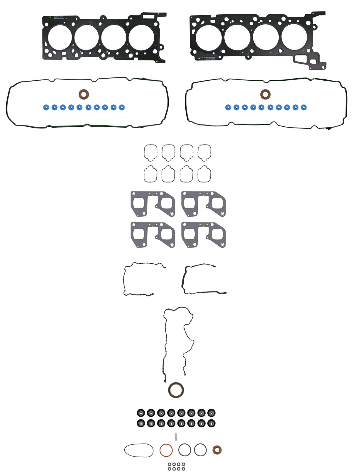 Fel-Pro Ford F-250 Super Duty HS 26682 PT PermaTorque Engine Cylinder Head Gasket Set - HS26682PT for 2011-2012 Ford F-250 - front view
