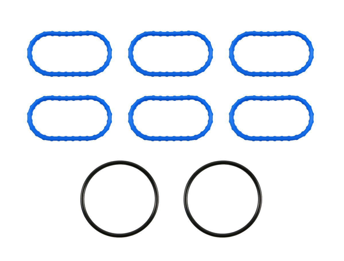 Fel-Pro Jaguar X-Type MS 96494 Fuel Injection Plenum Gasket Set - MS96494 for 2002-2008 Jaguar X-Type - front view