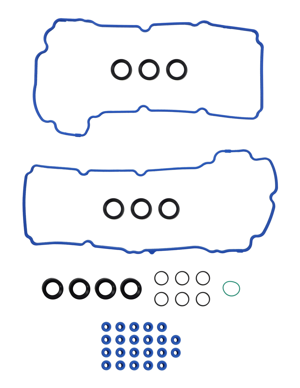 Fel-Pro Ford Edge VS 50767 R-1 Engine Valve Cover Gasket Set - VS50767R1 for 2011-2014 Ford Edge - front view