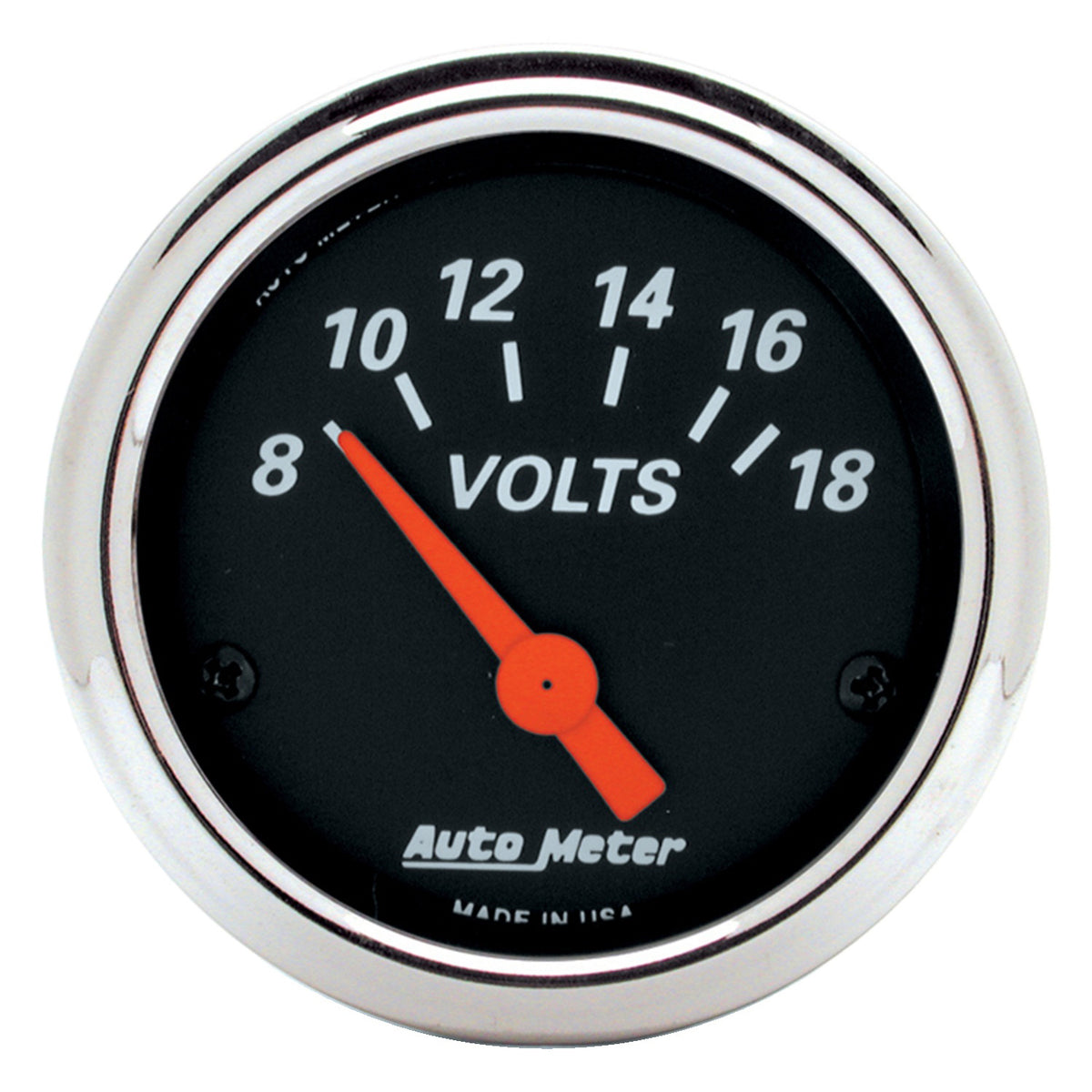 Autometer Designer Black 69-76 Nova Dash Kit 6pc Tach / MPH / Fuel / Oil / WTMP / Volt - 7024-DB