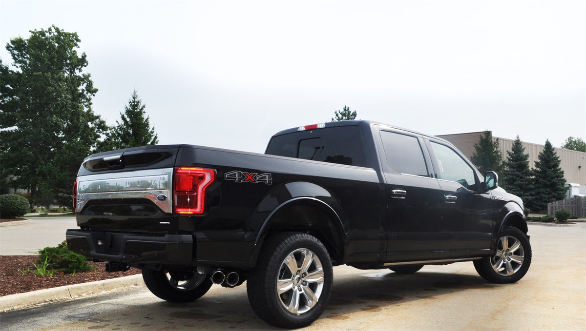 Corsa 2015 Ford F-150 5.0L V8 156.8in Wheelbase 3in Resonator Delete Kit - 14843