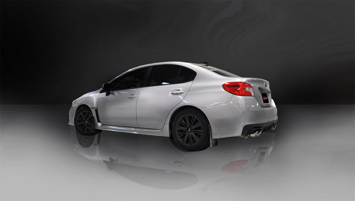 Corsa 2015-2021 Subaru WRX Cat Back Exhaust Polished Quad 3.5in Tips Sport - 14857
