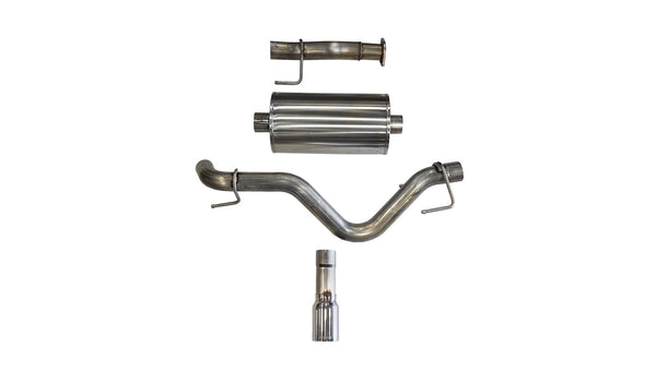 Corsa 16-23 Toyota Tacoma 3.5L V6 Double Cab 5ft Bed Sport Cat-Back Single Side Exit w/ Polished Tip - 14918