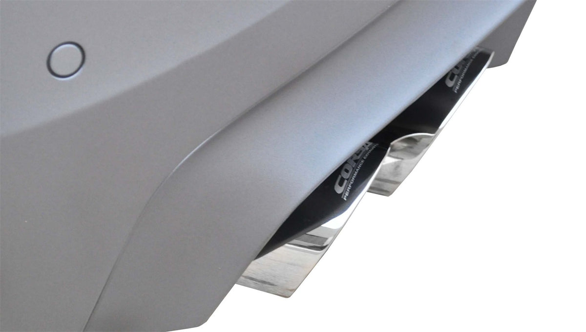 Corsa 2012-2017 BMW M5 F10 Polished Sport Axle-Back Exhaust - 14934
