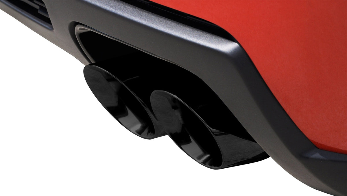 Corsa 12-13 Chevrolet Camaro Coupe ZL1 6.2L V8 Black Sport Cat-Back + XO Exhaust - 14971BLK