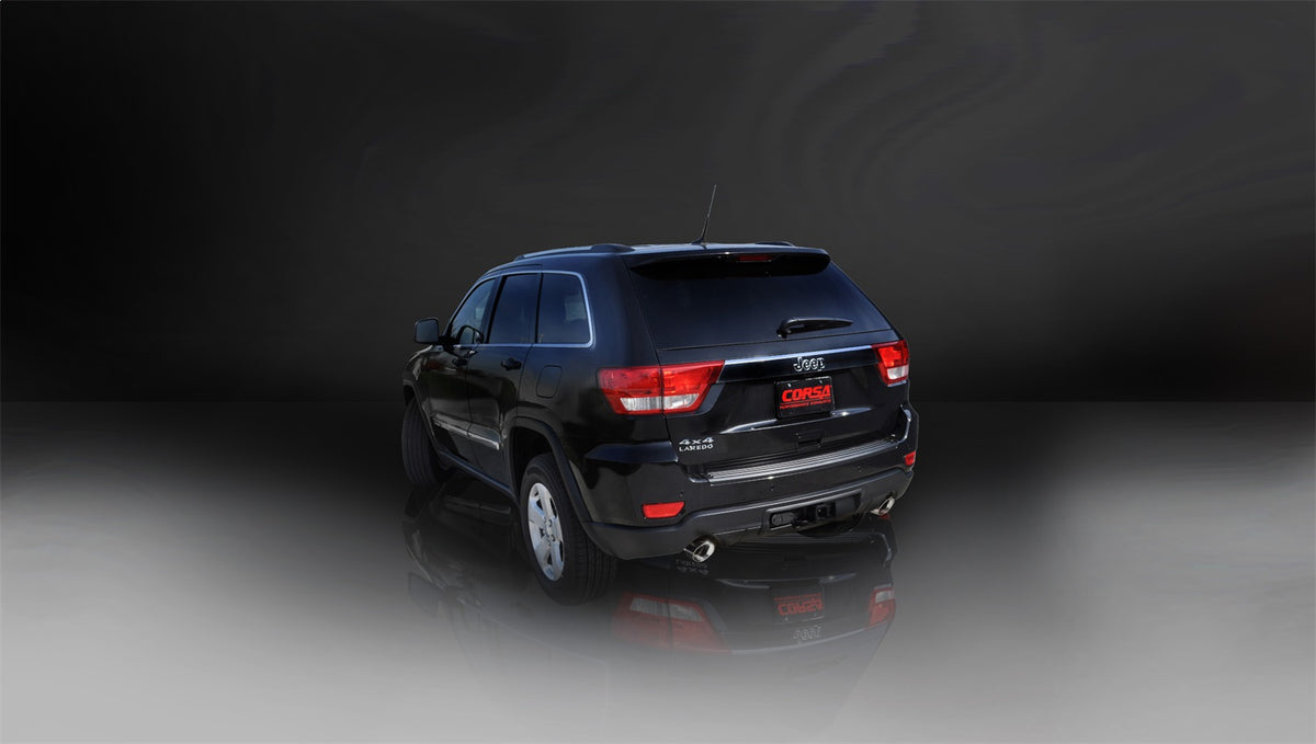Corsa 11-21 Jeep Grand Cherokee 3.6L Dual Rear Exit Sport Exhaust w/ 4.5in Pro-series Tips - 14980