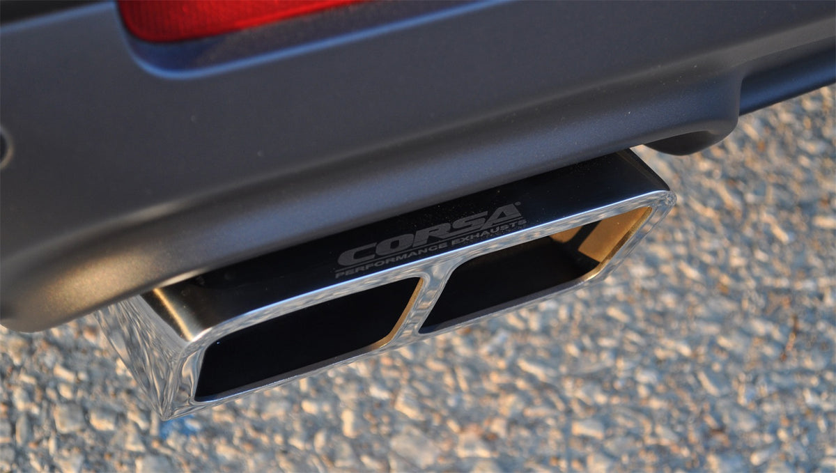 Corsa 15-16 Dodge Challenger SRT / Scat Pack / R/T 6.4L Polished Xtreme Cat-Back Exhaust - 14994
