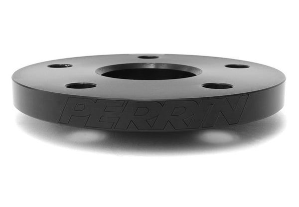 Perrin Subaru 5x114.3 15mm Wheel Spacers (One Pair) - PSP-WHL-115BK for 2005-2014 Subaru Impreza - front view