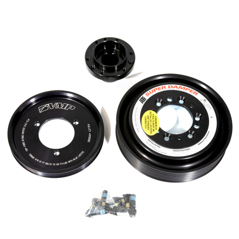 VMP Performance 2020+ Ford Shelby GT500 5.2L &amp; 5.0L ATI 20 Percent OD 10-Rib Damper - VMP-918078