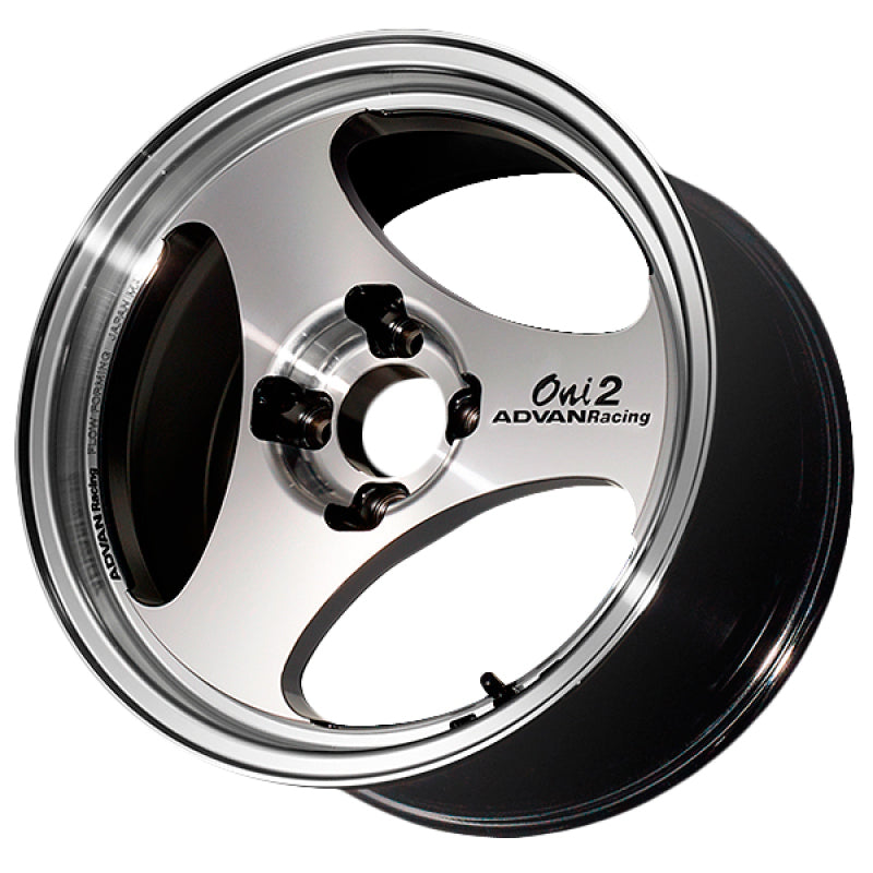 Advan ONI2 15x8.0 +30 4-100 Machining &amp; Diamond Cut Wheel - YAY5G30ADC