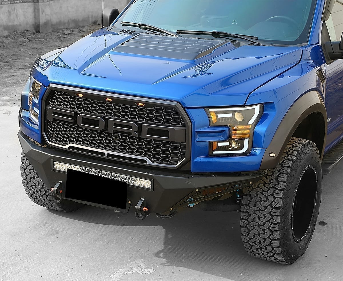 AlphaRex Bezel & Wiring Kit For 15-17 Ford F150 - 211021 for 2015-2017 Ford F 150 - close-up