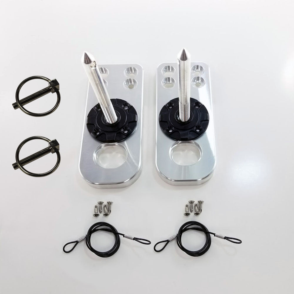 UPR - Billet Radiator Hold Down Hood Pin Kit Mount (fits 15-24 Mustang) UPR - 1056-16 for 2015-2026 Ford Mustang