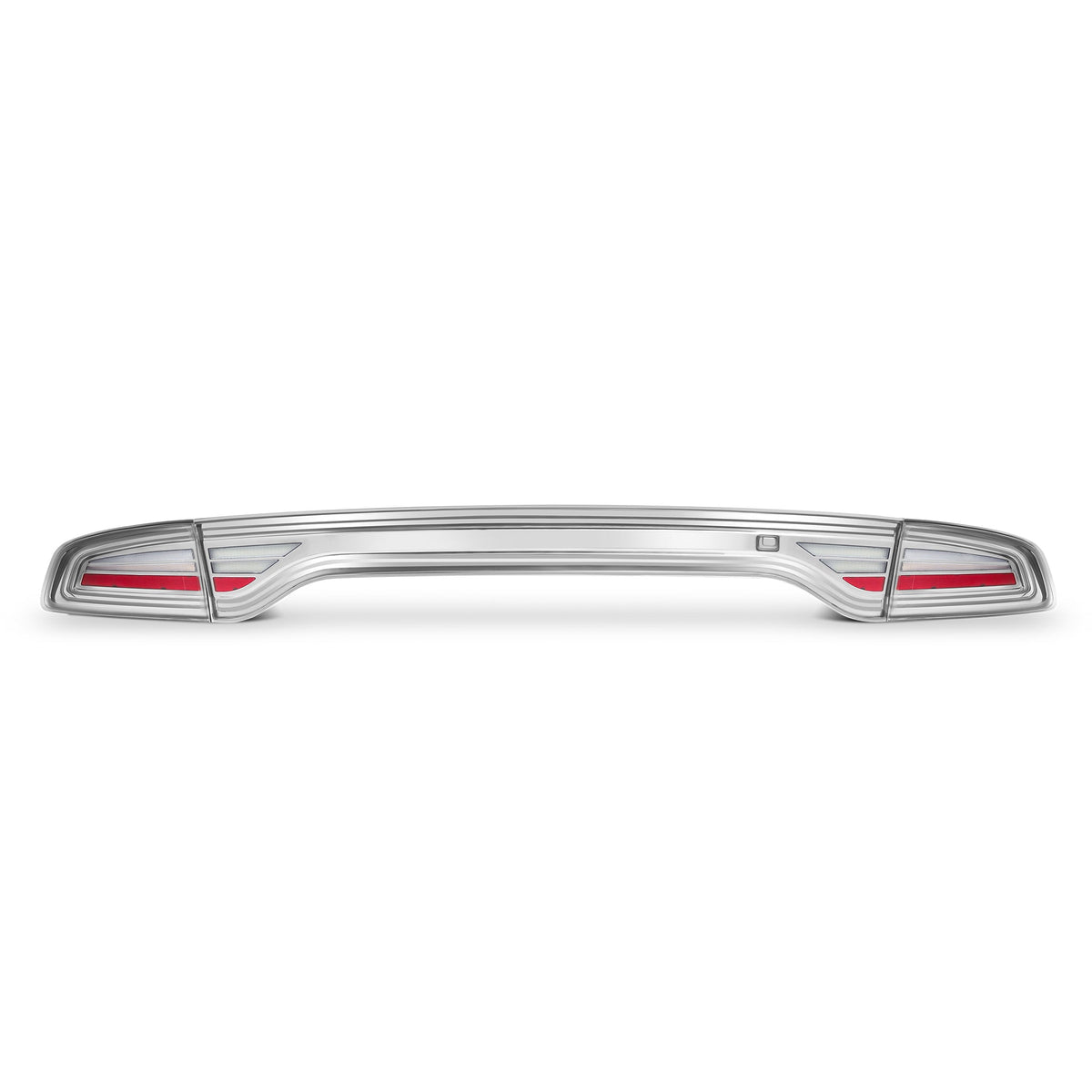 AlphaRex 15-23 Dodge Charger Nova-Series LED Tail Lights - Chrome - 642032 for 2015-2023 Dodge Charger - front view