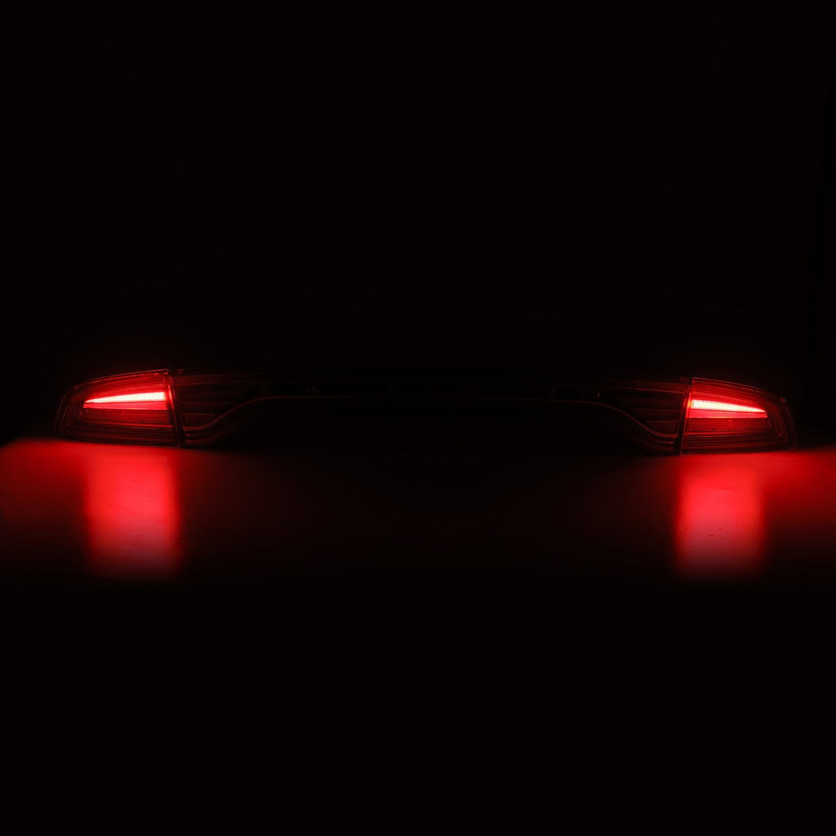AlphaRex 15-23 Dodge Charger Nova-Series LED Tail Lights - Chrome - 642032 for 2015-2023 Dodge Charger - rear view