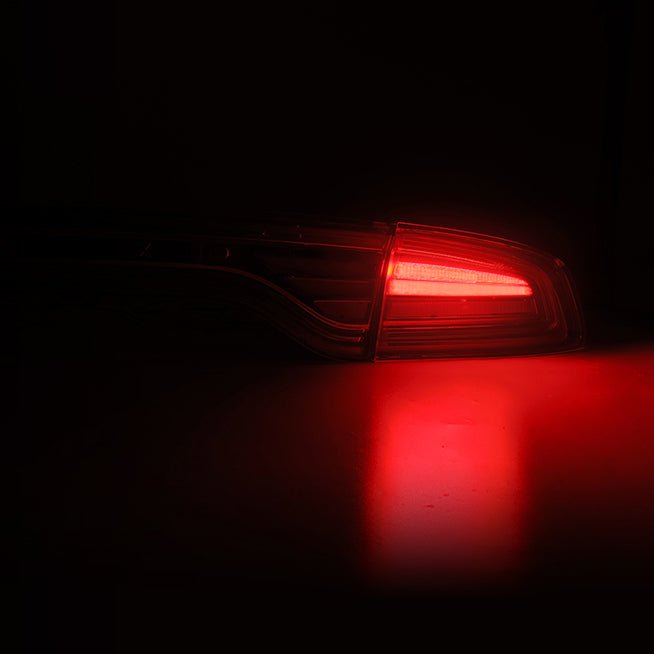 AlphaRex 15-23 Dodge Charger Nova-Series LED Tail Lights - Chrome - 642032 for 2015-2023 Dodge Charger - close-up