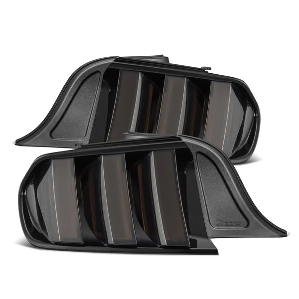 AlphaRex 15-23 Ford Mustang NOVA-Series Prismatic LED Tail Lights Alpha-Black - 655010