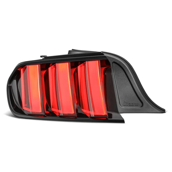 AlphaRex 15-23 Ford Mustang NOVA-Series Prismatic LED Tail Lights Alpha-Black - 655010