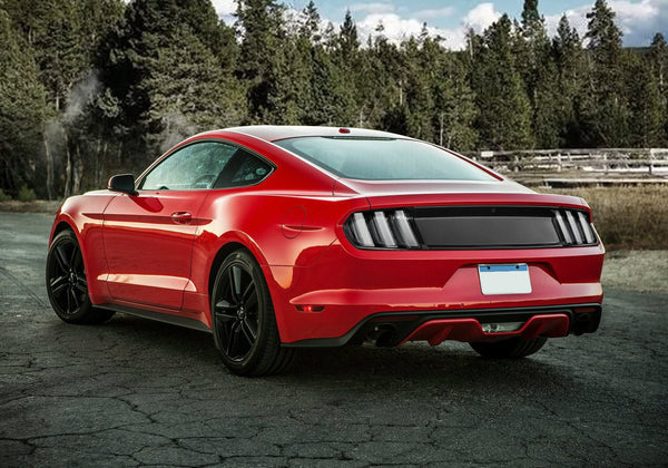 AlphaRex 15-23 Ford Mustang NOVA-Series Prismatic LED Tail Lights Alpha-Black - 655010