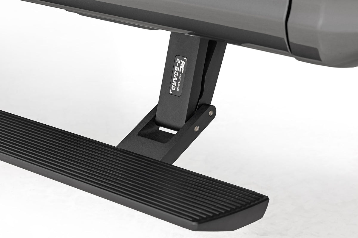 Rough Country - Power Running Boards - Dual Electric Motor - Crew Cab - Ford F-150/Lightning/F-250/F-350/Raptor (15-24) - PSR