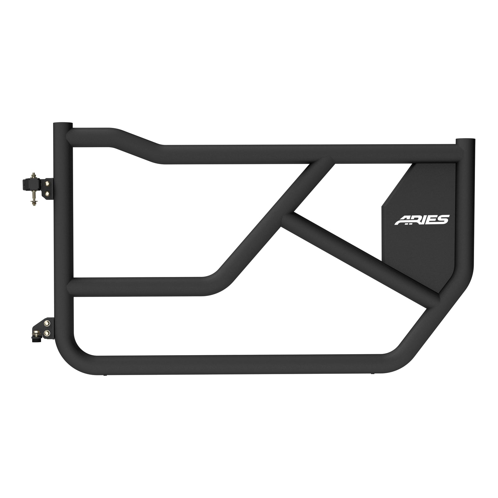 ARIES 1500255 Front Black Aluminum Tube Doors for Ford Bronco 2-Door