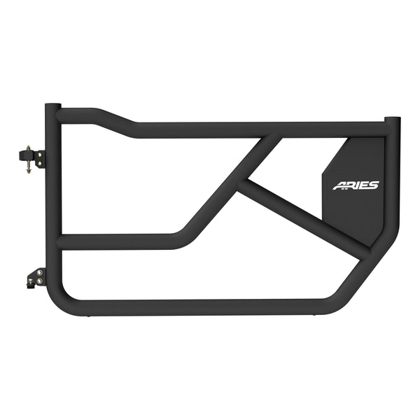 ARIES 1500255 Front Black Aluminum Tube Doors for Ford Bronco 2-Door
