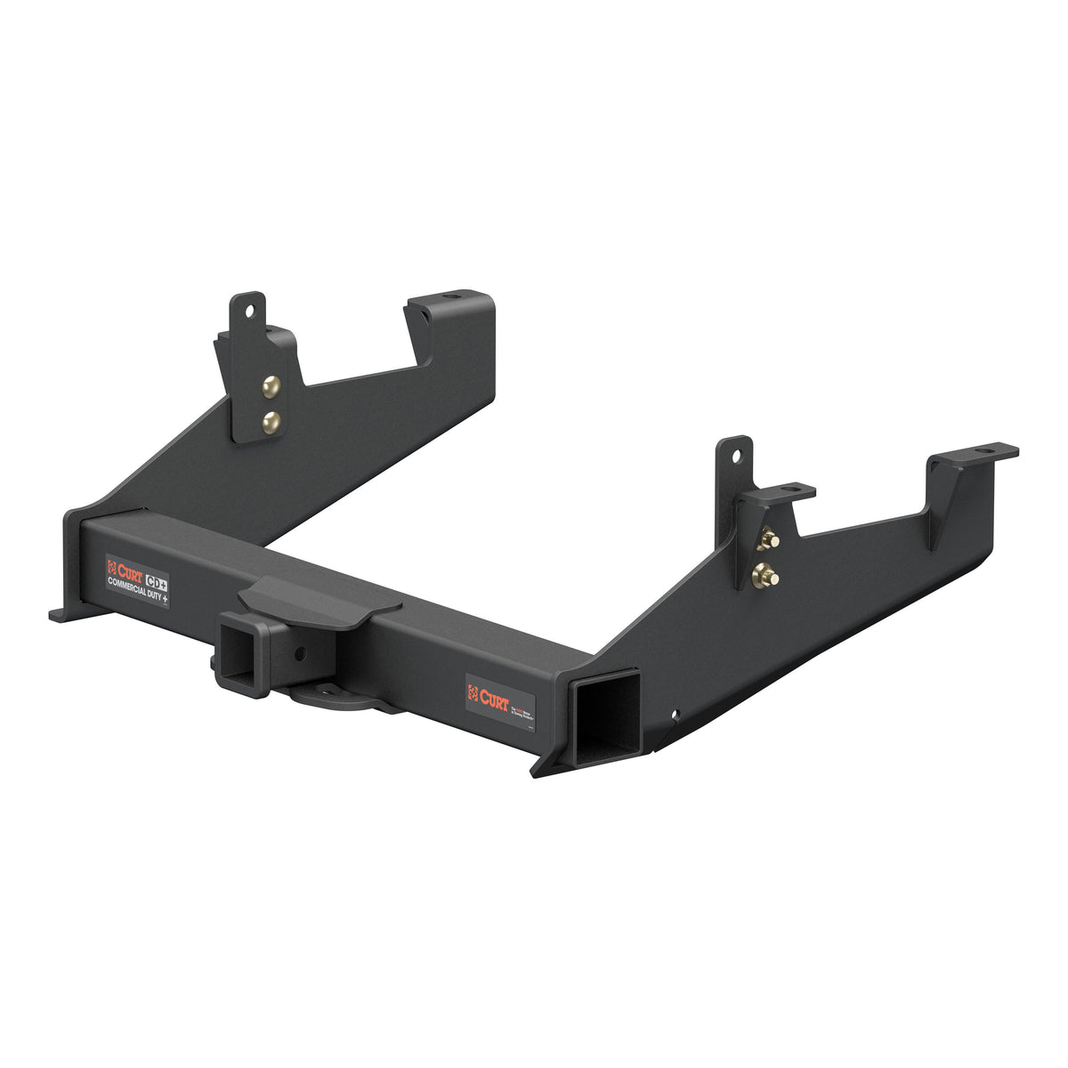 CURT 15010 Commercial Duty Class 5 Trailer Hitch, 2-1/2-Inch Receiver, Compatible with Select Chevrolet Silverado, GMC Sierra 2500, 3500 HD